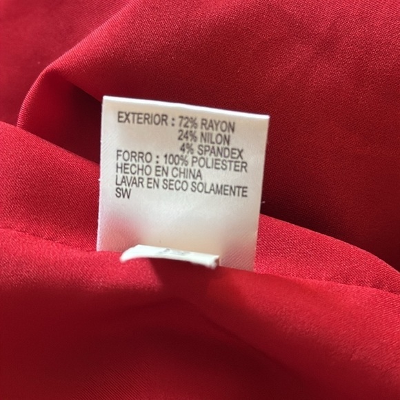 Size 4 Antonia Melani lined short sleeve cap sleeve zip up dress with pockets - Picture 12 of 16